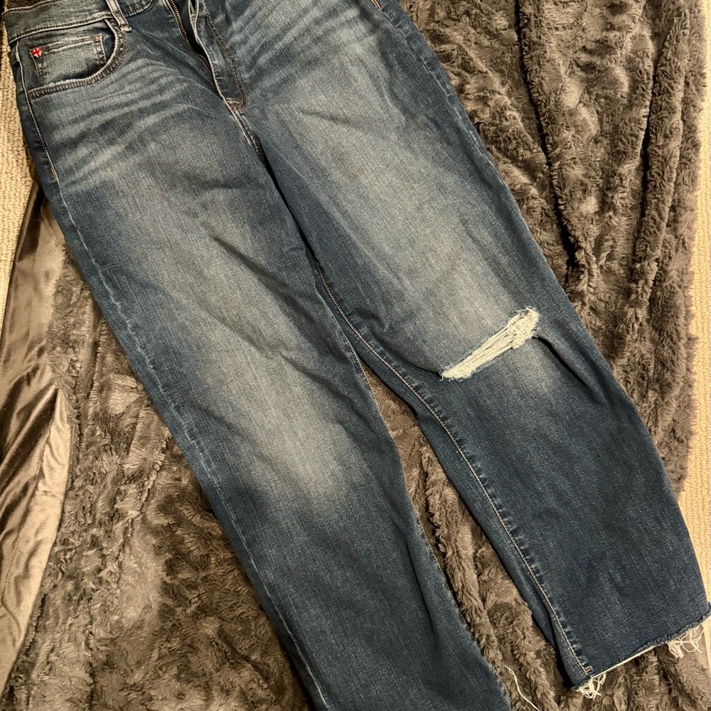 Hudson Jeans Women's Cropped Ankle Jeans - Blue